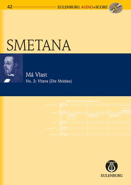 Smetana: The Moldau (Vltava) (Study Score + CD) published by Eulenburg